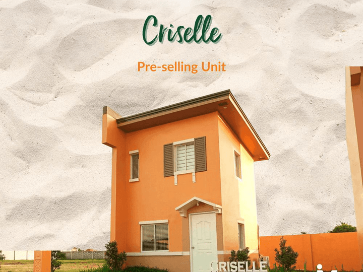 Pre-selling Criselle 40SQM House and lot in Camella Baliwag Bulacan