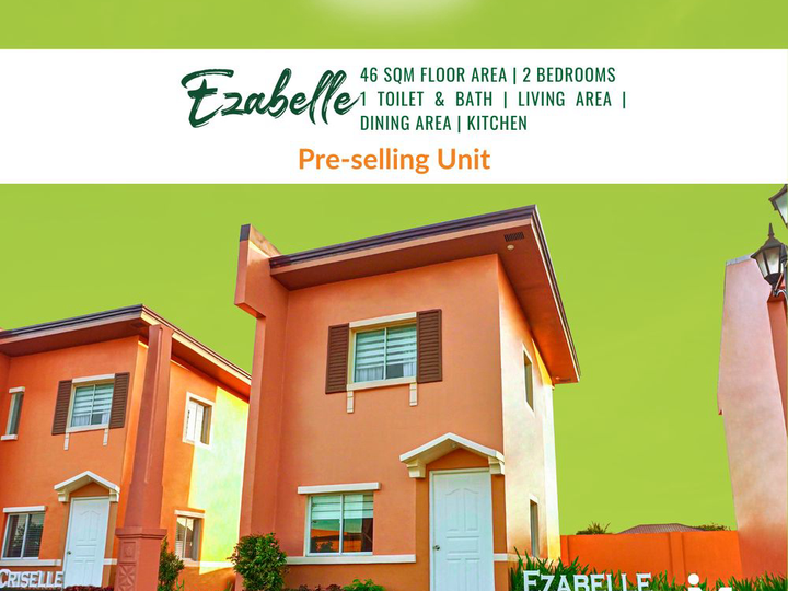 Camella Monticello SJDM Ezabelle 46sqm 2BR pre-selling house