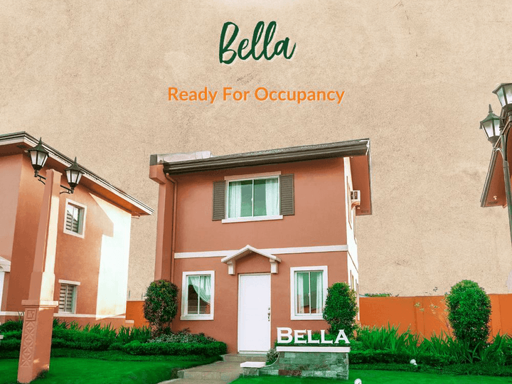 Bella RFO 2BR House and Lot for sale Camella Monticello SJDM Bulacan
