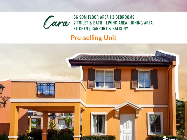 66sqm 3BR House and Lot for Sale in Camella Provence Malolos