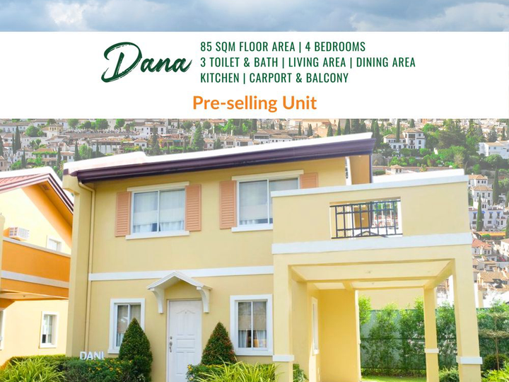 85sqm 4BR House and Lot for Sale in Camella Provence Malolos Bulacan