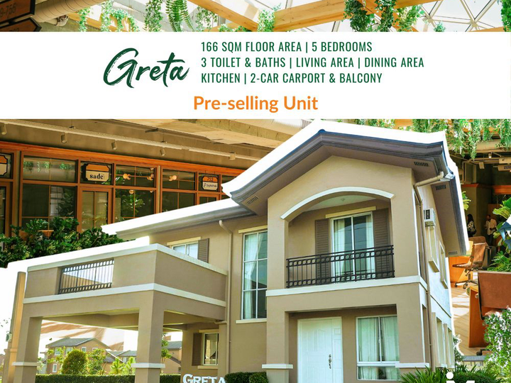 166SQM 5BR House and lot For Sale in Camella Sta. Maria Bulacan