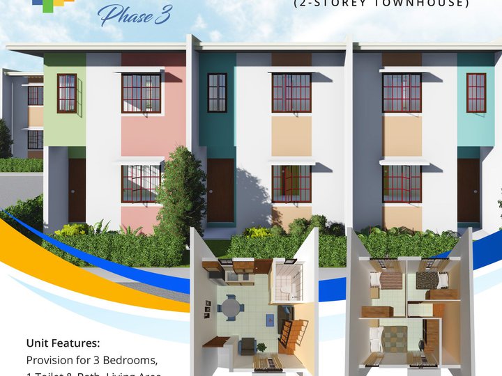 CATALINA Model Unit a 2-Storey Townhouse @ Trece Martires, Cavite