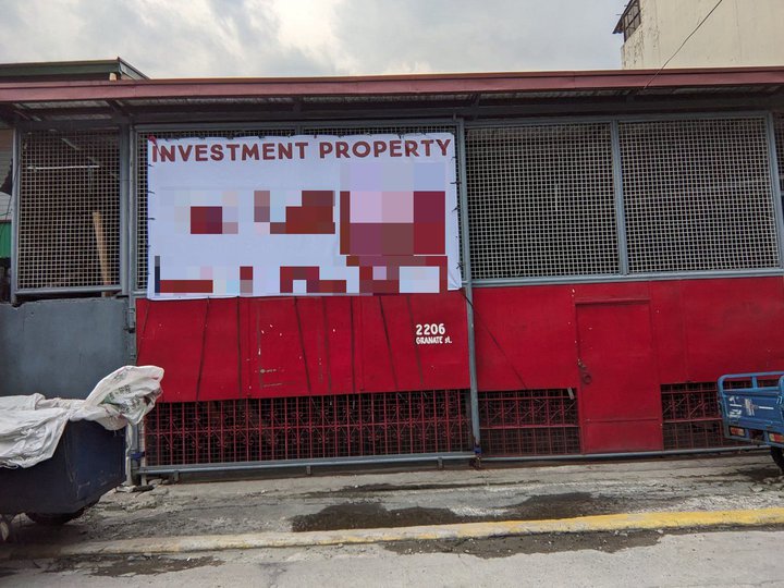 For SALE -  Investment Property for business  in Sta. Ana near Makati