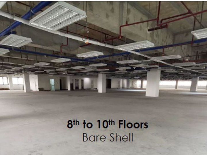 Office Space Rent Lease Quezon City Manila Bare Shell 2100sqm