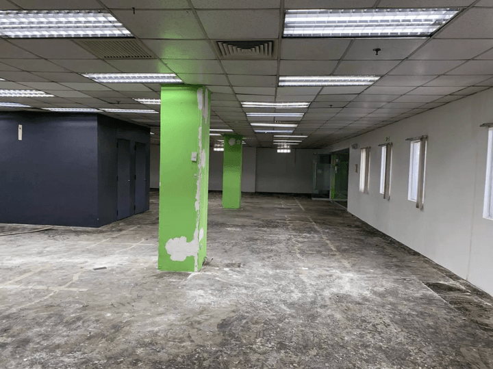 Whole Floor Office Space for Rent Lease in Quezon City 1,120 sqm PEZA