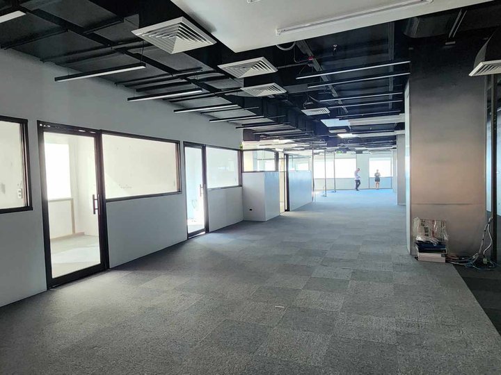 For Rent Lease Semi Fitted Office Space Quezon City 430sqm