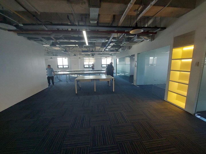 For Rent Lease Semi Fitted Office Space in Quezon 600sqm