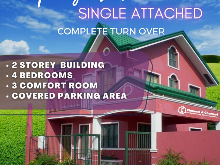 Pre-selling 4-bedroom Single Attached House For Sale in Dasmariñas