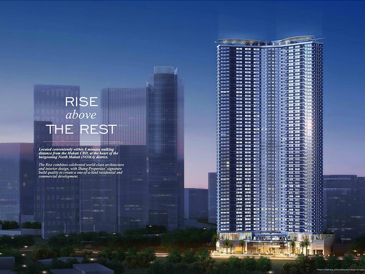The Rise Makati by Shang Properties, For Sale 1 Bedroom unit