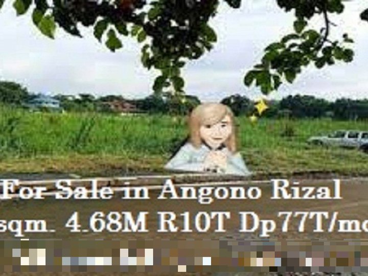 I'm Selling Residential Lot in Brgy. Kalayaan,Angono Rizal 240sqm. 4.68M R10T Dp77T/mo1yr 58T/mo10yr