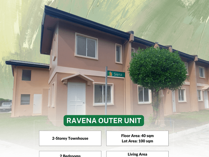 Ready to Move-in Ravena Outer Unit in Camella Aklan
