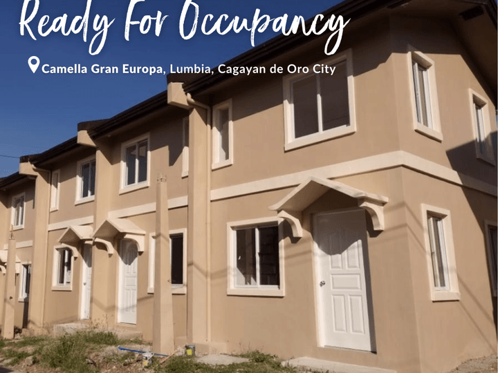 READY FOR OCCUPANCY 2 BEDROOMS IN AMPAYON,  BUTUAN CITY