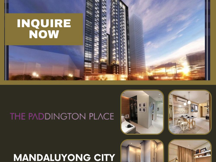 RFO Affordable Mandaluyong RENT TO OWN Mrt Condo The Paddington Place