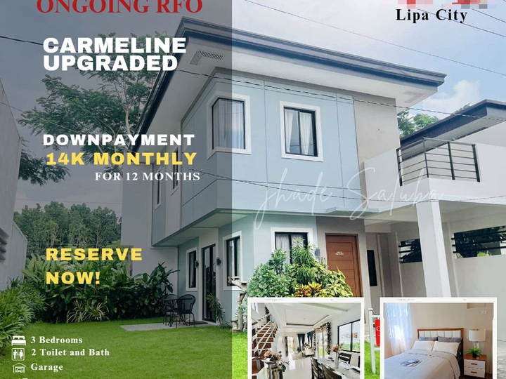 3-bedroom Single Attached House For Sale in Lipa Batangas