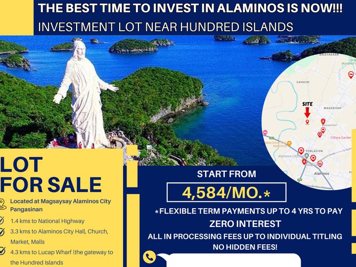 100 sqm Residential Lot For Sale Near Poblacion Alaminos Pangasinan