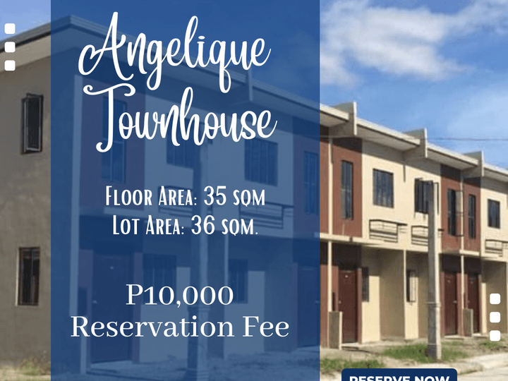 Angelique Townhouse For Sale in Lumina Visayas