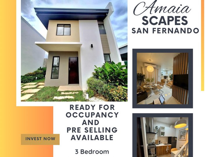 AYALA LAND 3-bedroom Single Detached House For Sale in San Fernando Pampanga