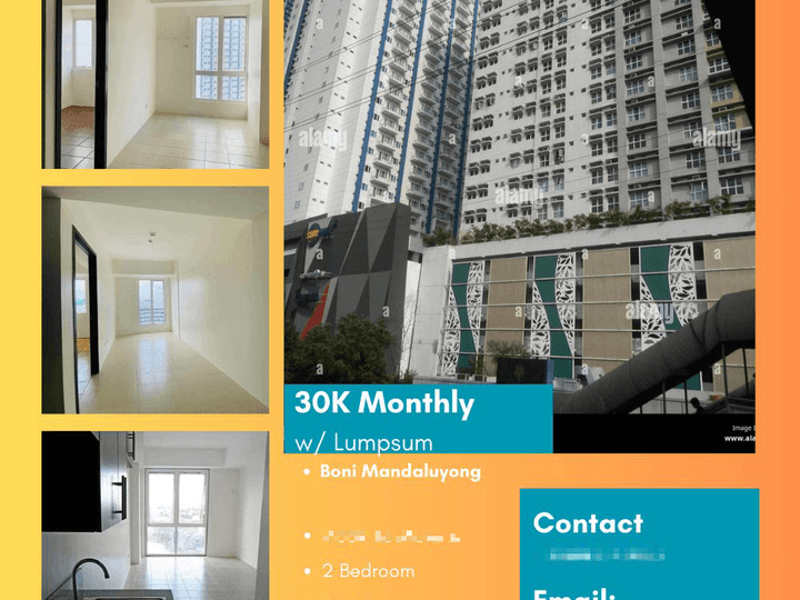 2 BR Condo For Sale in Pioneer Mandaluyong  400K To Move in Rent To Own