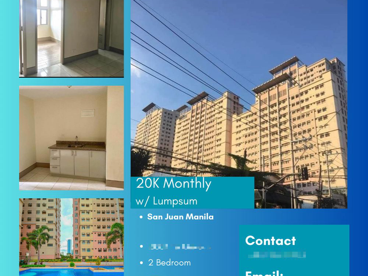 Condominium in San Juan 300% Down Payment to Move In Little Baguio Rent To Own