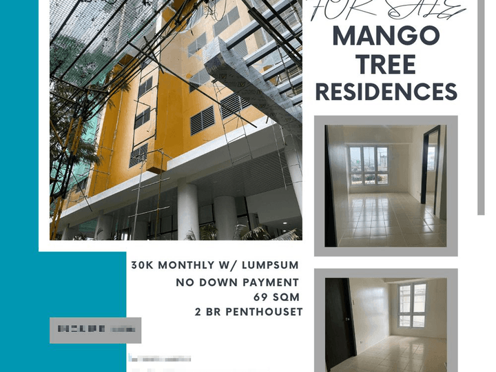 69.00 sqm 2-bedroom Residential Condo For Sale in San Juan Manila Rent To Own