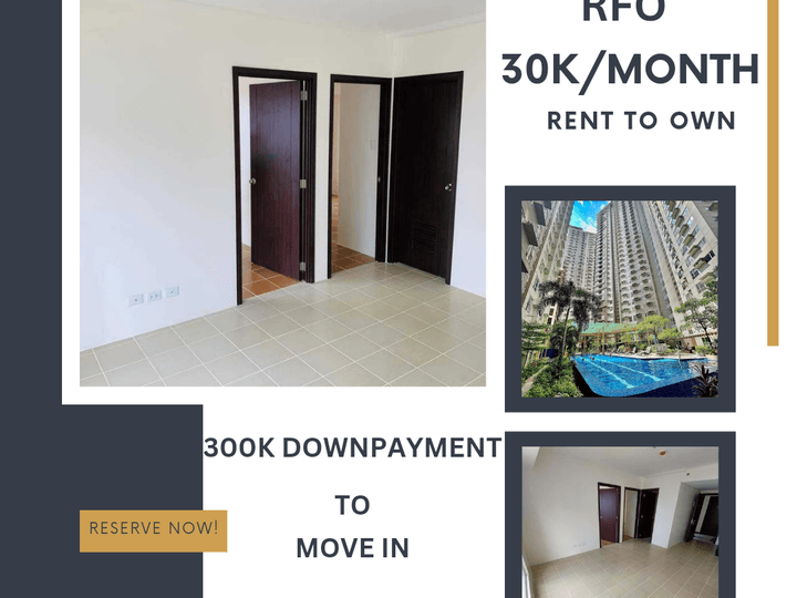 RENT TO OWN 1 BEDROOM NEAR ORTIGAS BGC