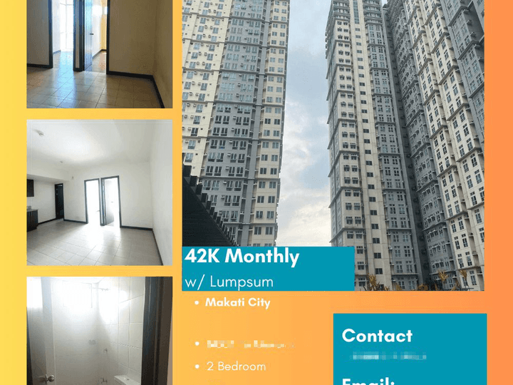 38.00 sqm 2 BR Condo For Sale in Bel Air Makati Rent To Own as low as 42K Monthly