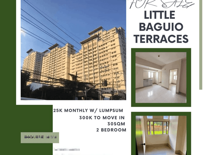 Rent To Own Condo in San Juan 2 Bedroom 300K To Move In as low as 15K Monthly