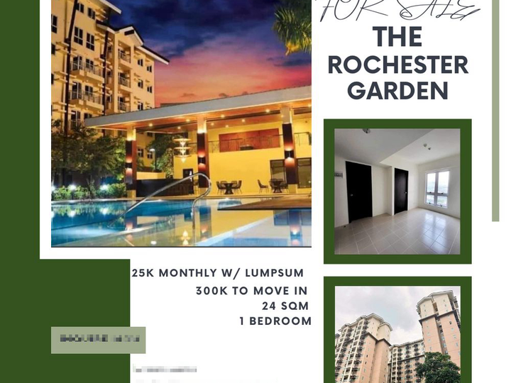 30K Monthly Rent to Own Condo in The Rochester Near Naia/Airport, BGC,Makati, Mandaluyong