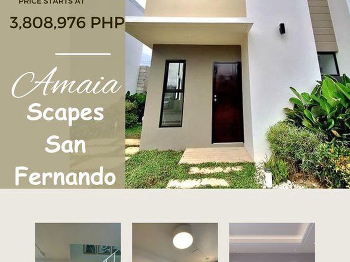 AMAIA SCAPES SAN FERNANDO PAMPANGA 3 BEDROOM PRE SELLING HOUSE AND LOT NEAR NLEX MEXICO EXIT