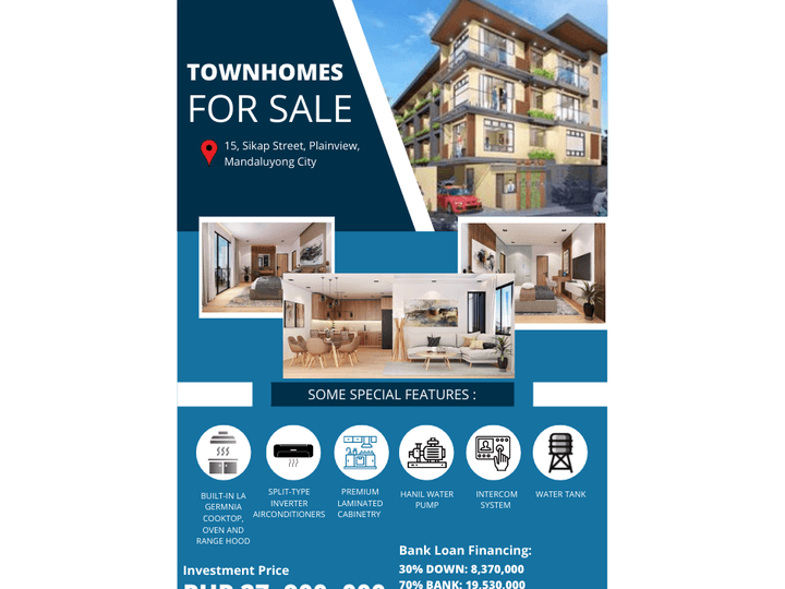 Townhomes For Sale