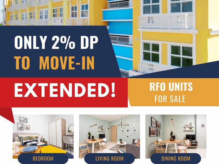 RFO 40 sqm 2-bedroom Condo For Sale in Imus Cavite