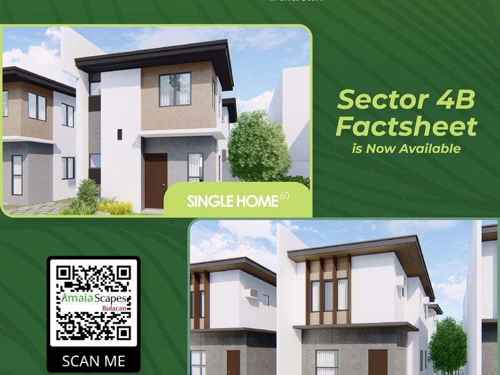 Single attach house and lot ,Amaia Scapes Bulacan