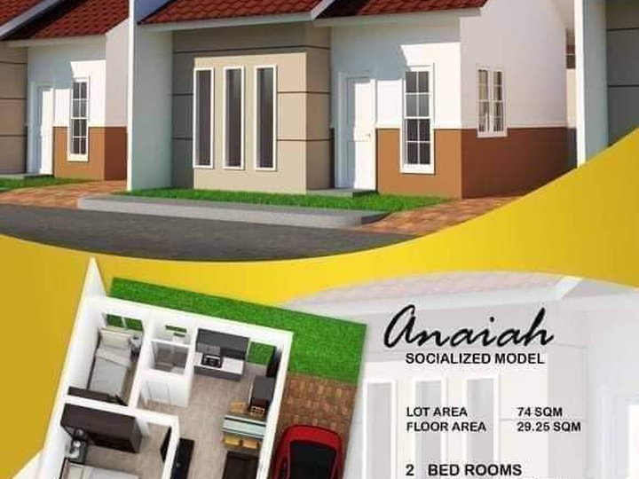 ANAIAH Socialized Model Unit of AGAN KATANGAWAN P4,900 monthly amort.