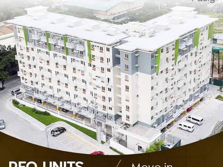 23-42 sqm 1 - bedroom Condo for Sale in Pasig Metro Manila