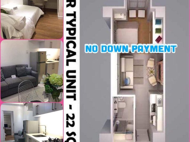 45.00 sqm 2-bedroom Condo For Sale in Quezon City / QC Metro Manila