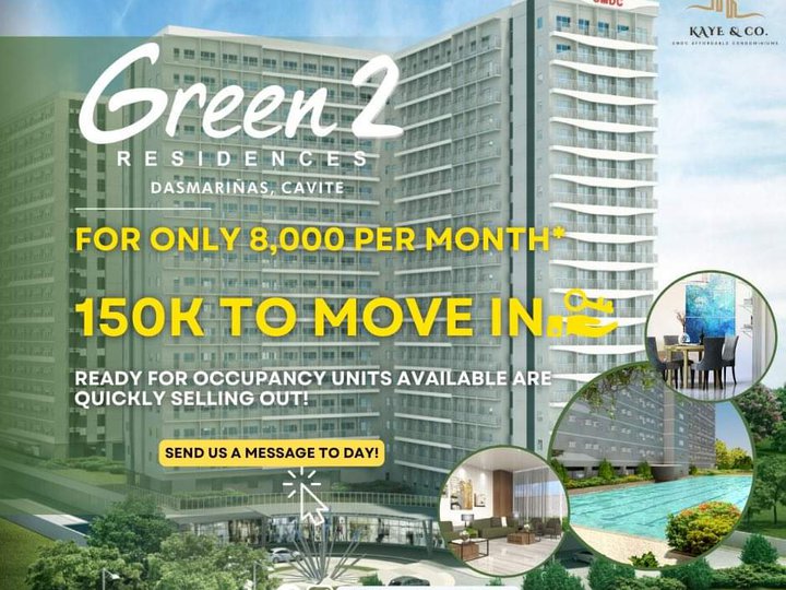 Green 2 Dasmarinas Cavite-Good Rental Investment