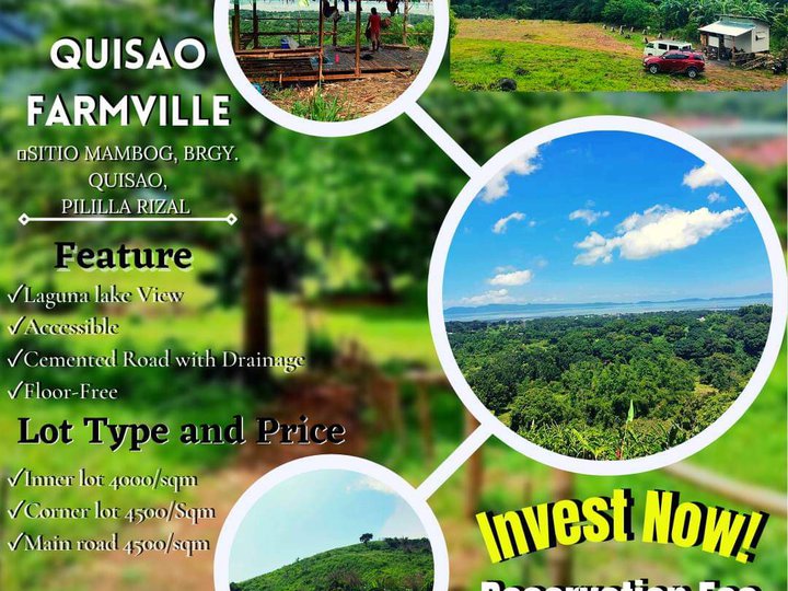 100 sqm Residential Farm For Sale in Pililla Rizal