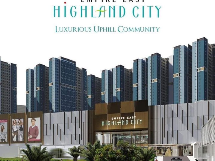 Empire East Highland City 2 bedroom Condo unit in Pasig Cainta Pre selling No Spot down payment