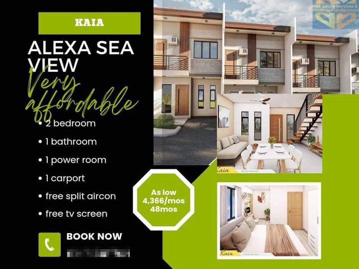 2 bedroom Townhouse affordable for sale in Bogo Cebu