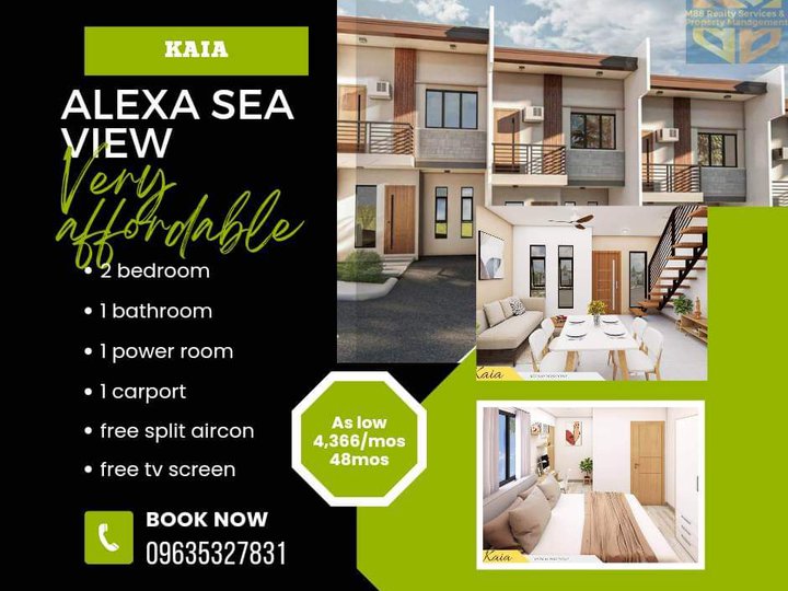 2 bedroom Townhouse affordable for sale in Bogo Cebu [House and Lot 🏘️