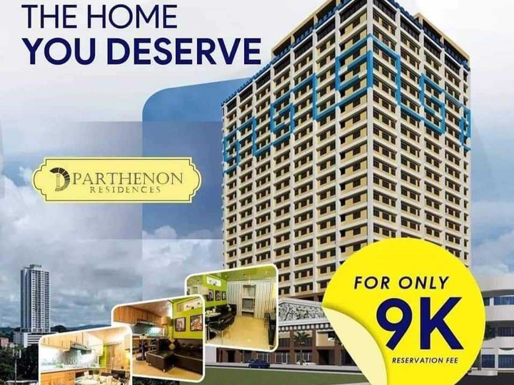 22sqm 1-bedroom Condo For Sale fronting Robinson Galleria Cebu City