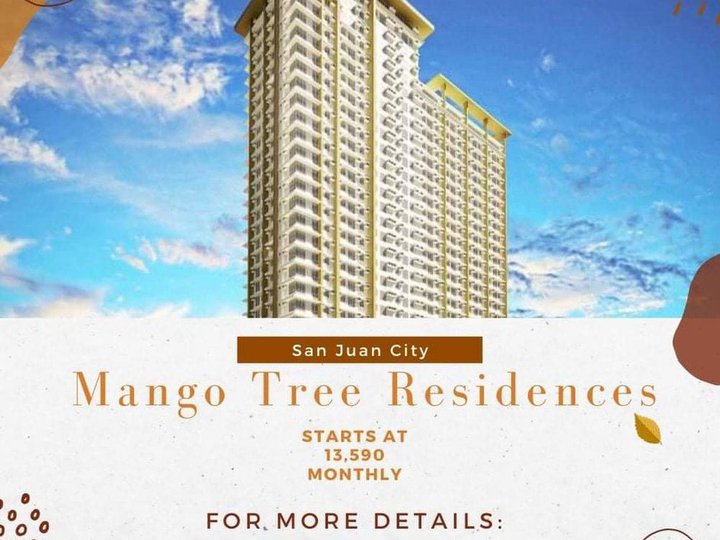 32.49 sqm 1-bedroom Condo For Sale in San Juan Metro Manila