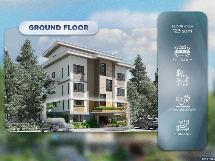 Leisure Suites Tagaytay Ground flr 3 Bedrooms 3 T&B and 1 Powder Room