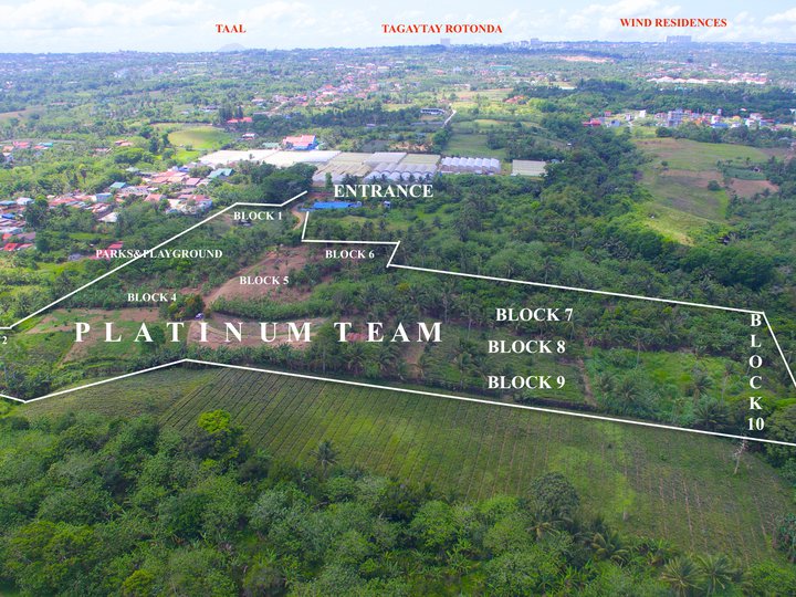 100% TAGAYTAY WEATHER Residential Lot for Sale