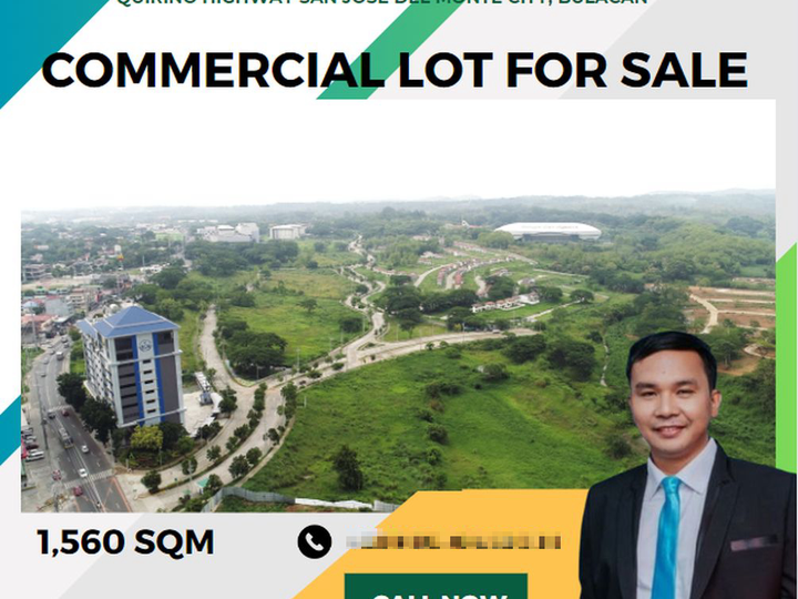 1560 sqm ALTARAZA SAN JOSE DEL MONTE BULACAN COMMERCIAL LOT FOR SALE