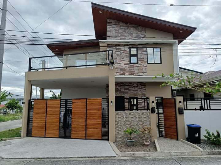 FURNISHED MODERN TWO-STOREY HOUSE FOR SALE  very near at SM TELABASTAGAN
