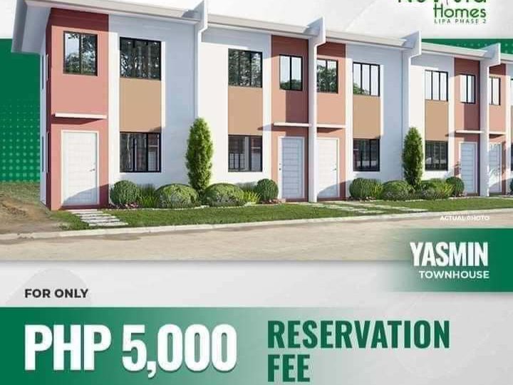 Most Affordable Down Payment (Pre-selling) for 2storey Townhouse in NUVISTA HOMES Lipa, Batangas