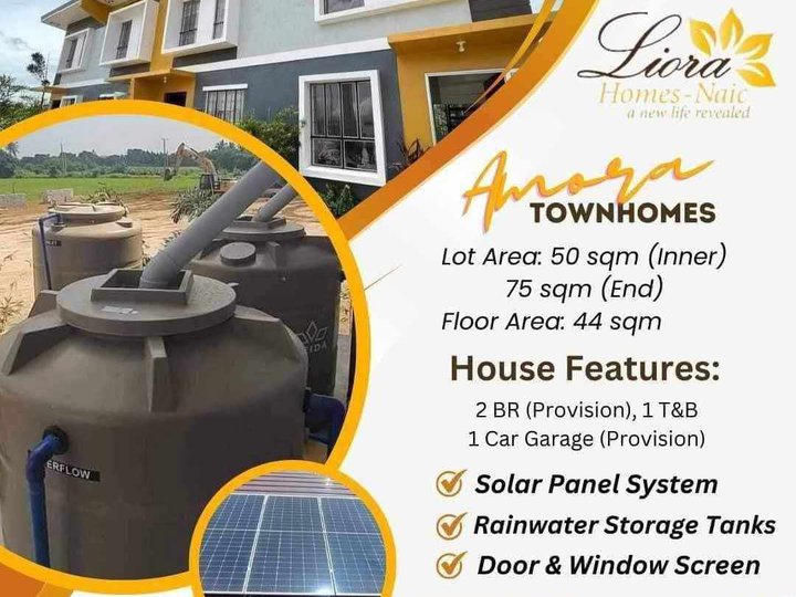 TOWNHOUSE WITH SOLAR IN NAIC CAVITE