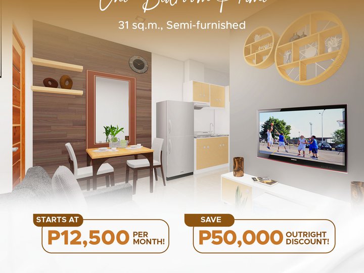 31.00 sqm 1-bedroom Condo For Sale in Panglao Bohol